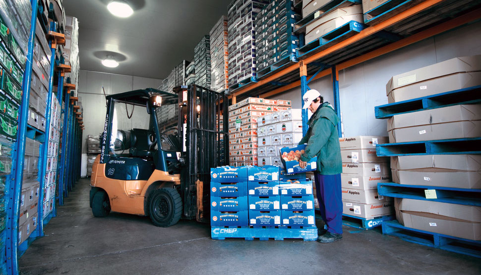 Coolroom forklift